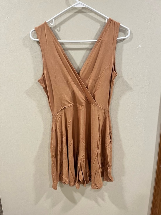 Zenana Outfitters Pants - Zenana V-Neck Sleeveless Knit Romper with Pockets - Small